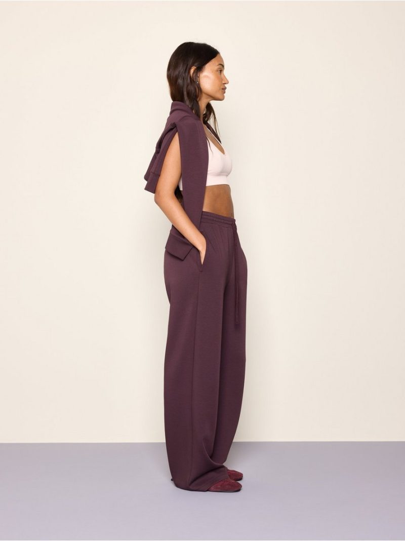 Super soft jersey trousers - 3013525-8704