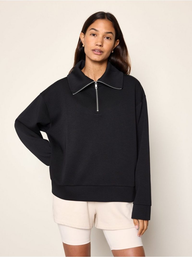 Sweatshirt with half-zip - 3013530-80