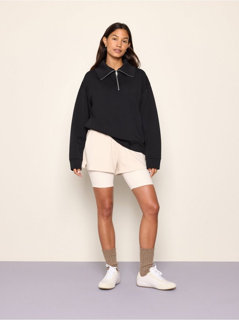Sweatshirt with half-zip - 3013530-80