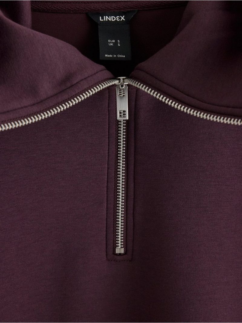 Sweatshirt with half-zip - 3013530-8704