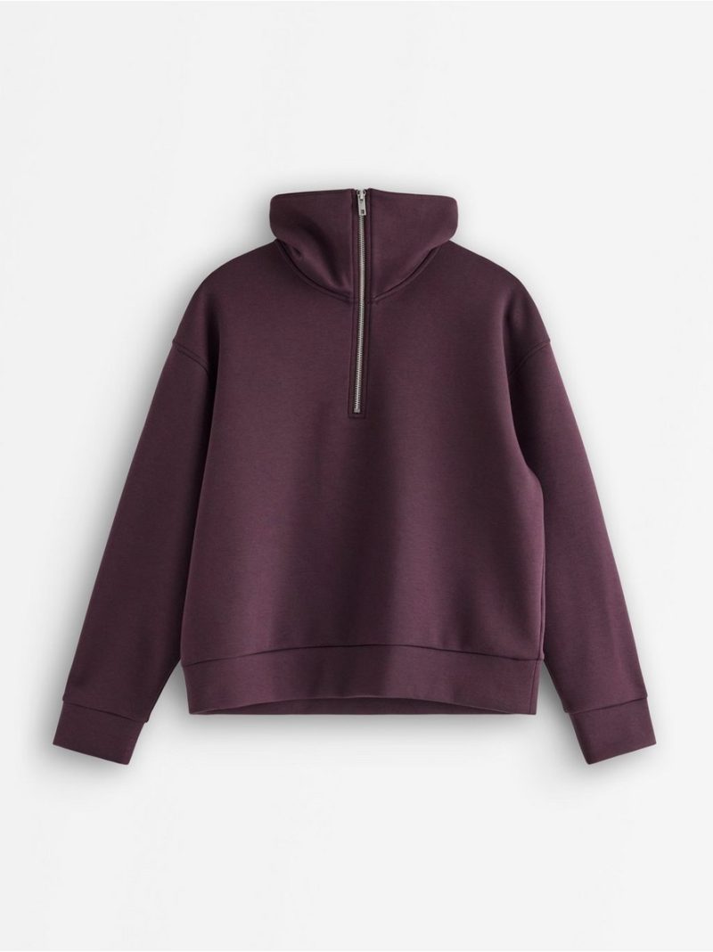 Sweatshirt with half-zip - 3013530-8704