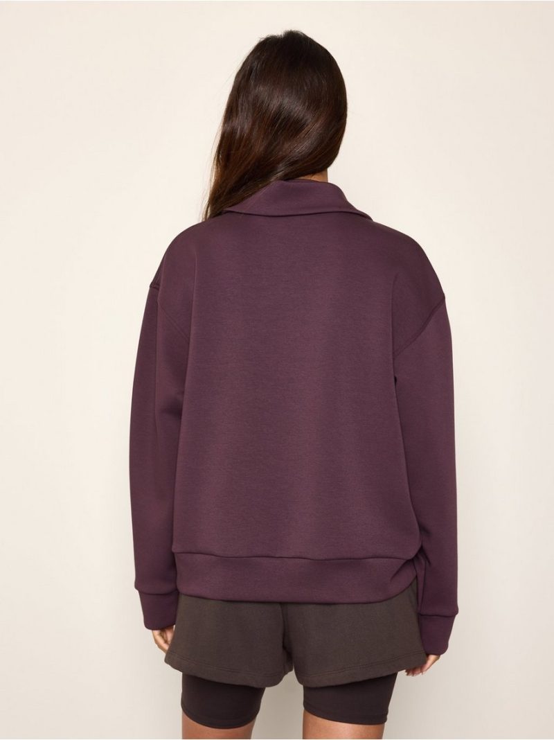 Sweatshirt with half-zip - 3013530-8704