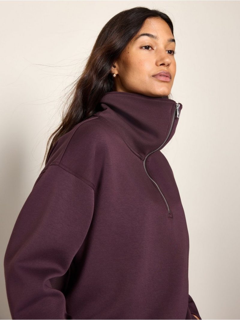 Sweatshirt with half-zip - 3013530-8704