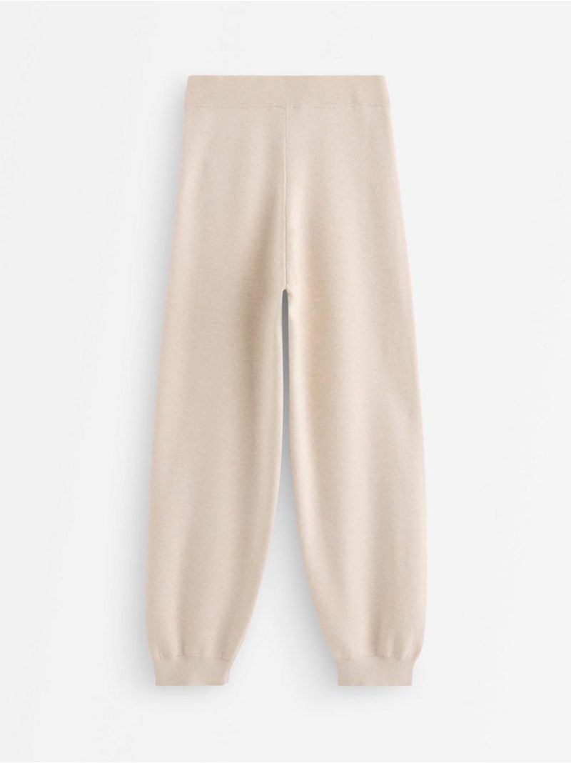 Fine-knit joggers - 3013554-9805