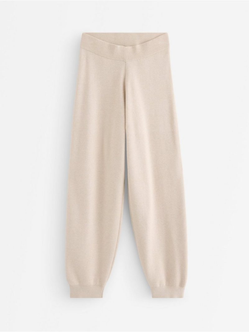 Fine-knit joggers - 3013554-9805