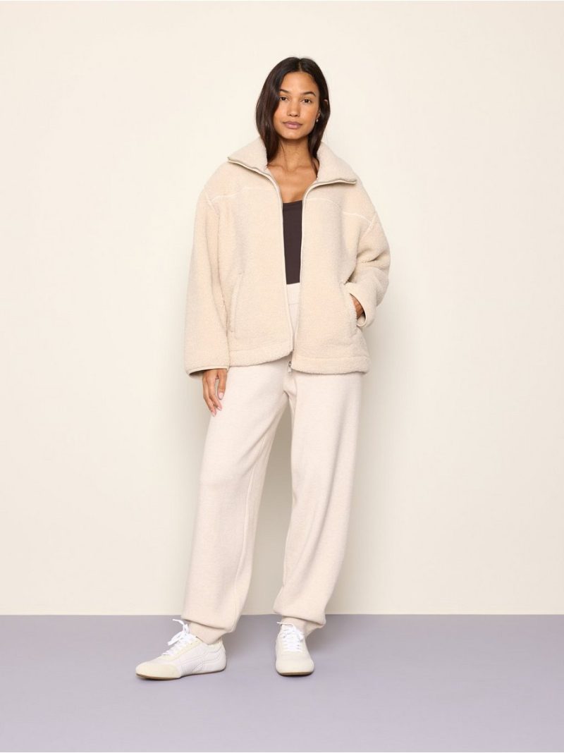Fine-knit joggers - 3013554-9805