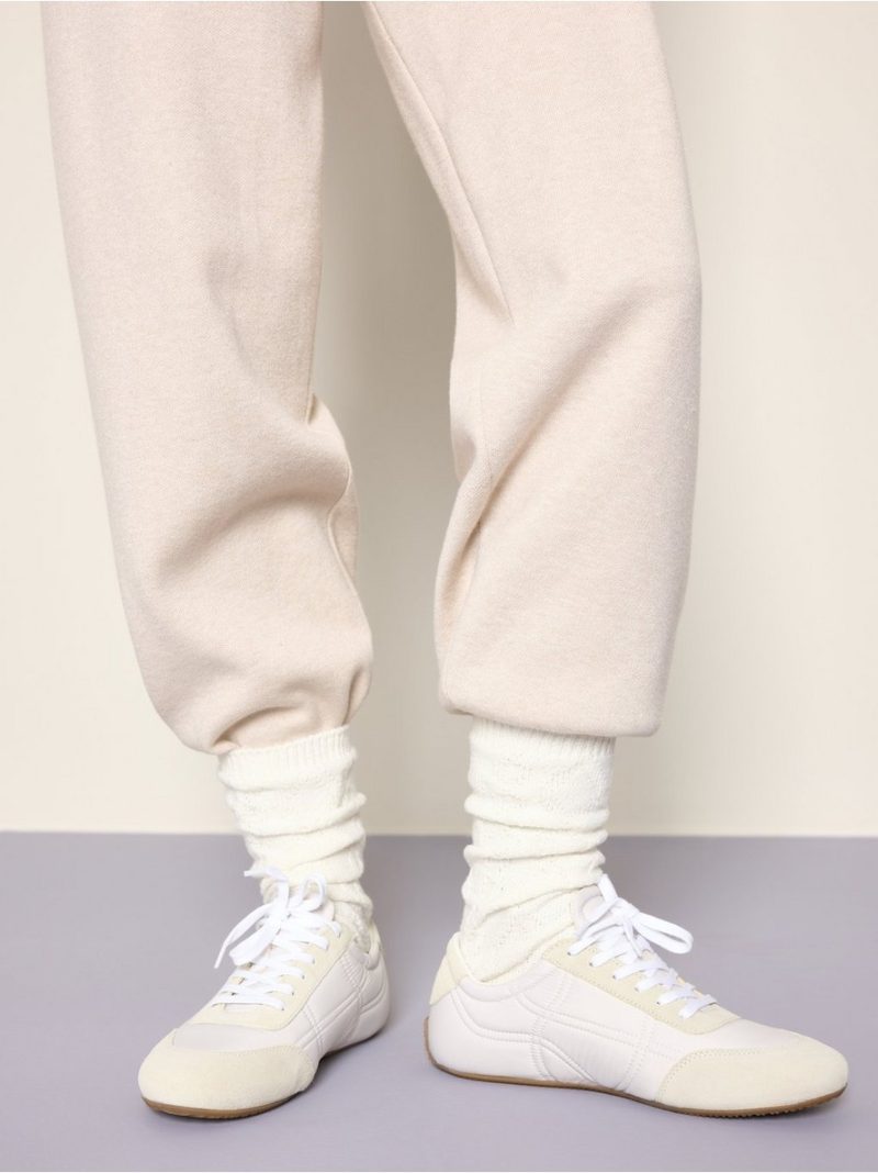 Fine-knit joggers - 3013554-9805