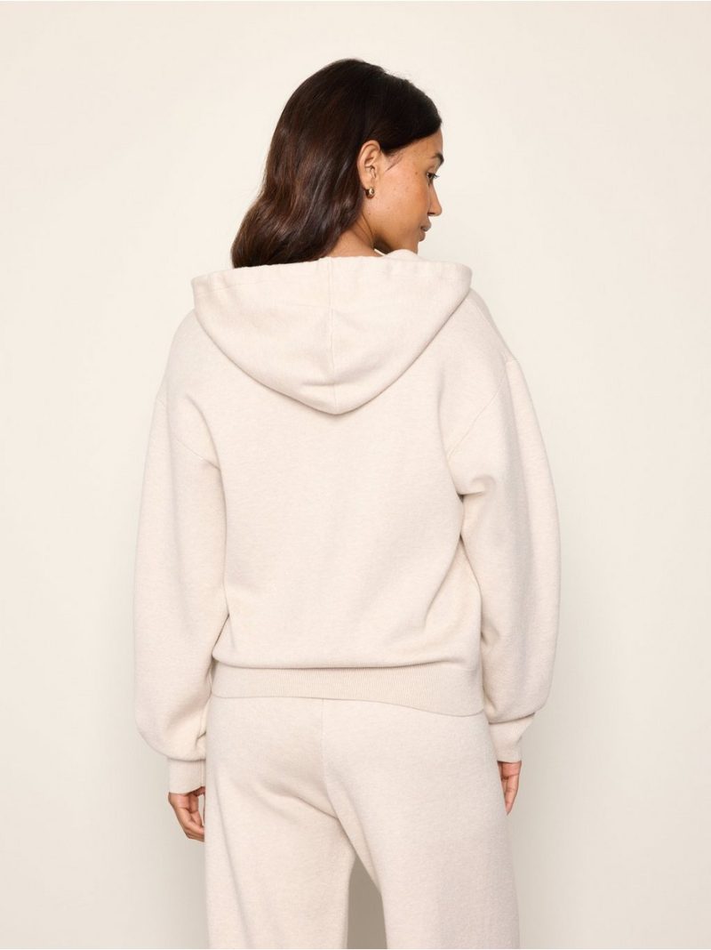 Fine-knit hoodie - 3013558-9805