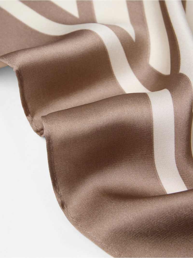 Scarf in satin - 3013911-2385