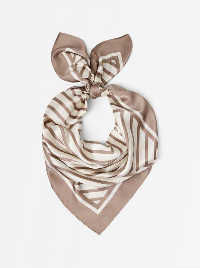 Scarf in satin - 3013911-2385