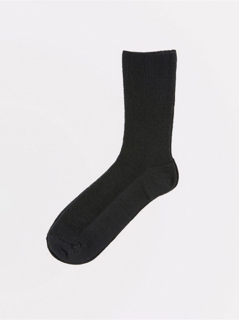 - Ribbed socks in merino wool blend Ribbed socks in merino wool blend - 7170890-80