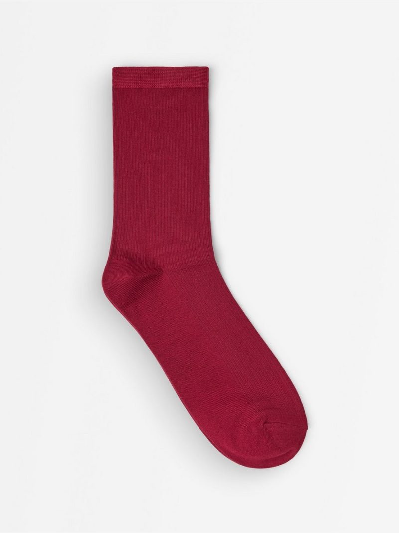 Ribbed socks - 8567612-6968