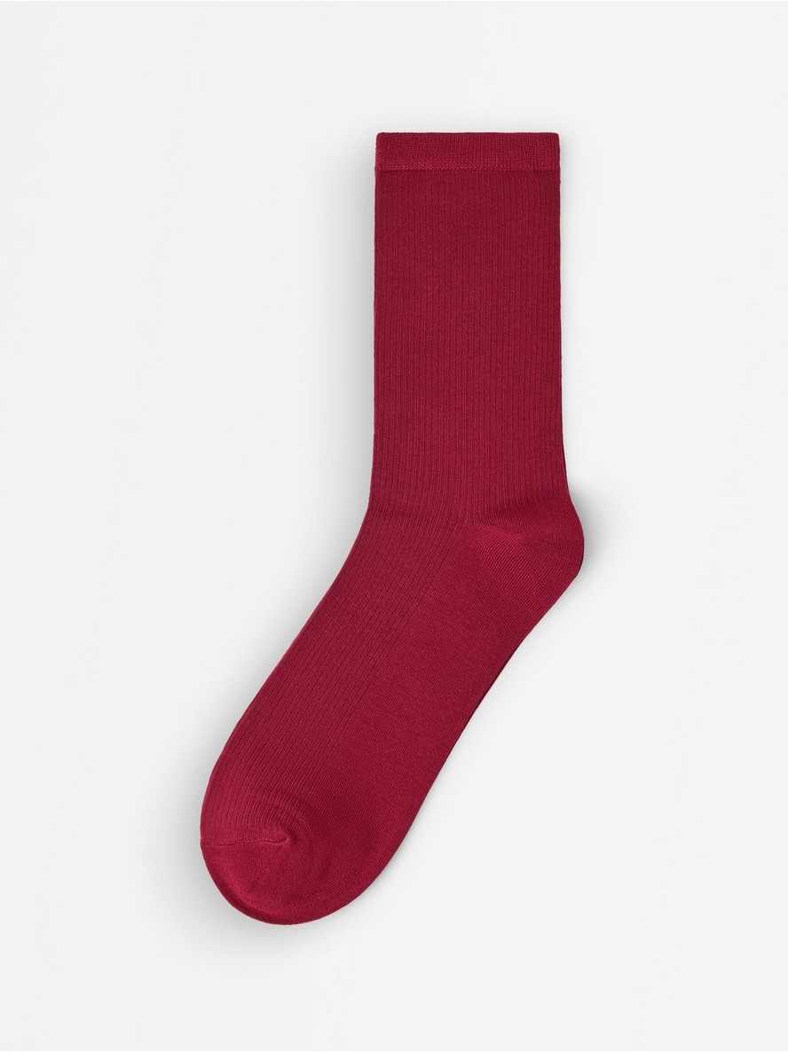 Ribbed socks - 8567612-6968