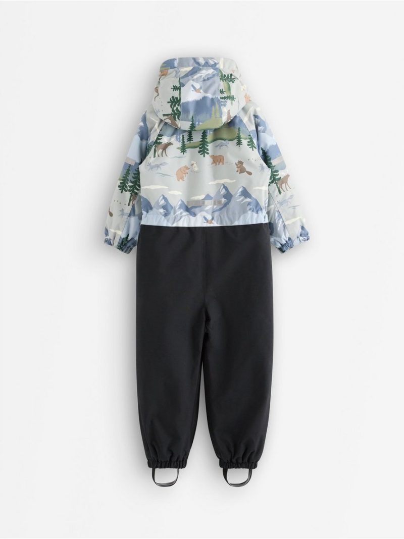 Padded waterproof snowsuit - 3000724-7986
