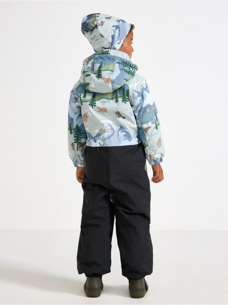 Padded waterproof snowsuit - 3000724-7986