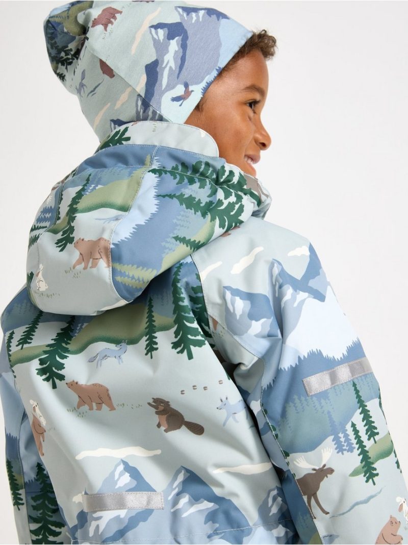 Padded waterproof snowsuit - 3000724-7986
