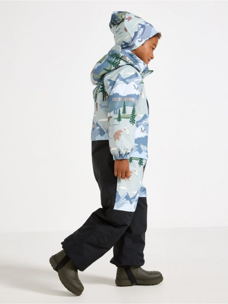 Padded waterproof snowsuit - 3000724-7986