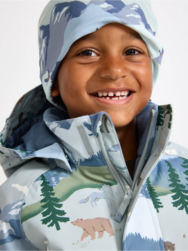 Padded waterproof snowsuit - 3000724-7986