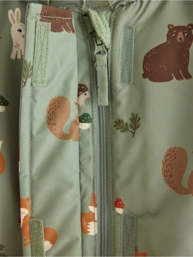 Padded waterproof snowsuit - 3000727-3478