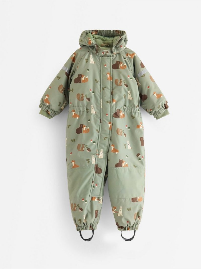 - Padded waterproof snowsuit Padded waterproof snowsuit - 3000727-3478