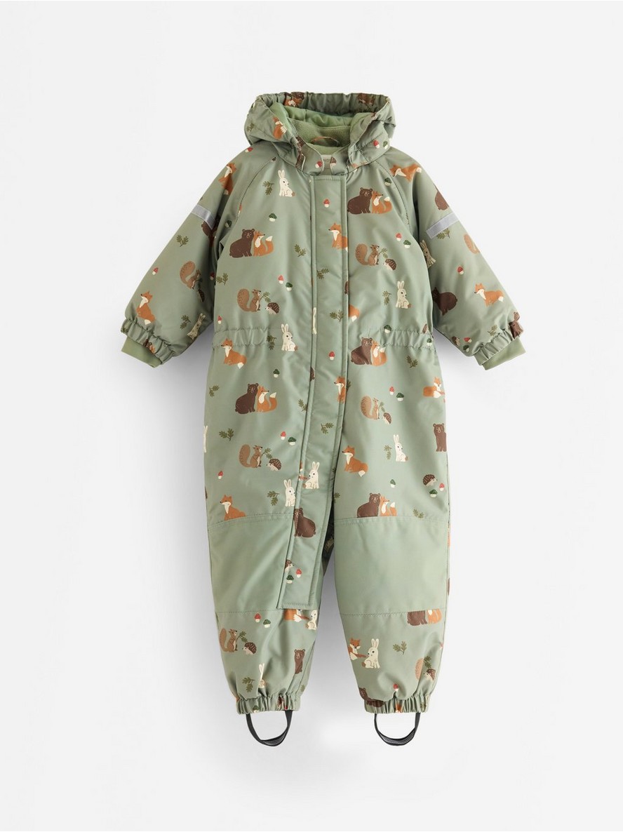 Padded waterproof snowsuit - 3000727-3478