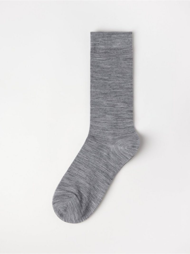 High socks in merino wool blend - 3002027-6469
