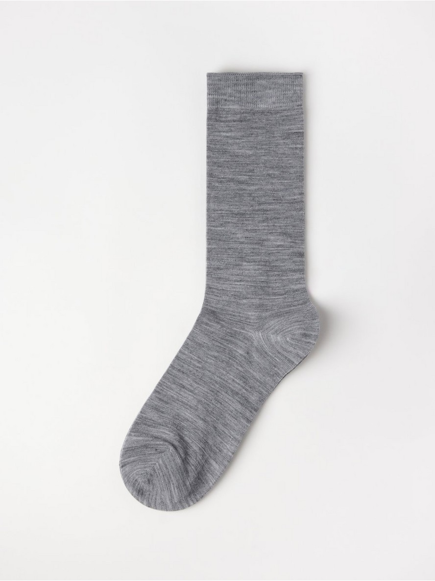 High socks in merino wool blend - 3002027-6469