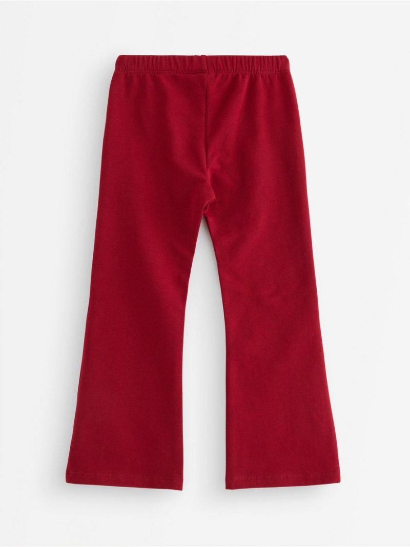 Flared leggings with brushed inside - 3006950-9348