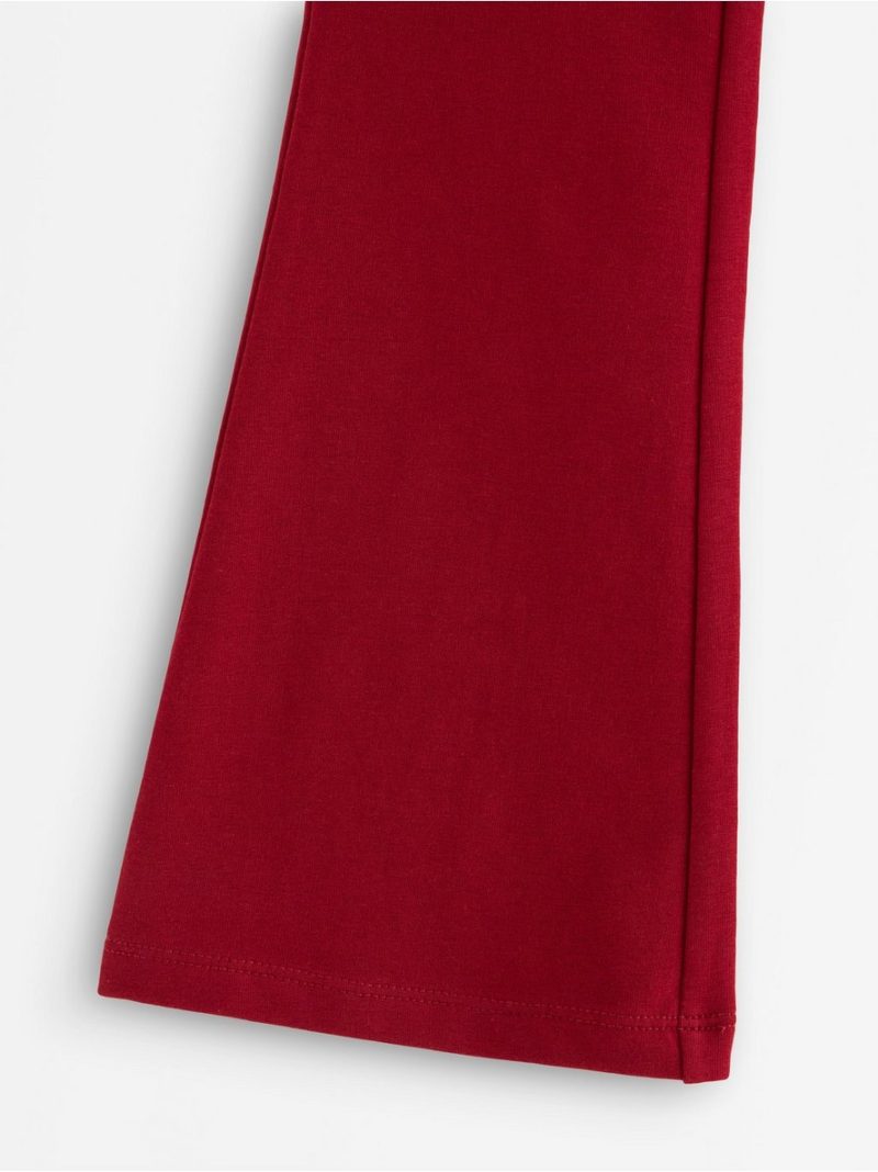 Flared leggings with brushed inside - 3006950-9348