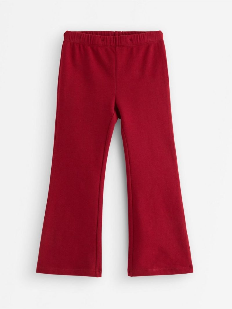 - Flared leggings with brushed inside Flared leggings with brushed inside - 3006950-9348