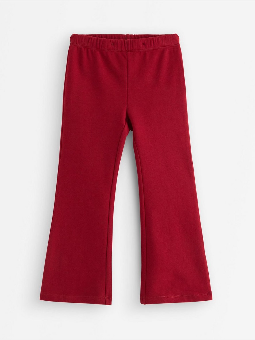 Flared leggings with brushed inside - 3006950-9348