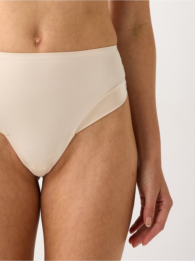 Seamless briefs with high waist - 3010660-7418