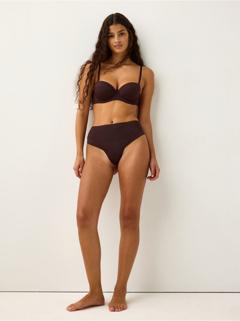 Seamless briefs with high waist - 3010660-9631