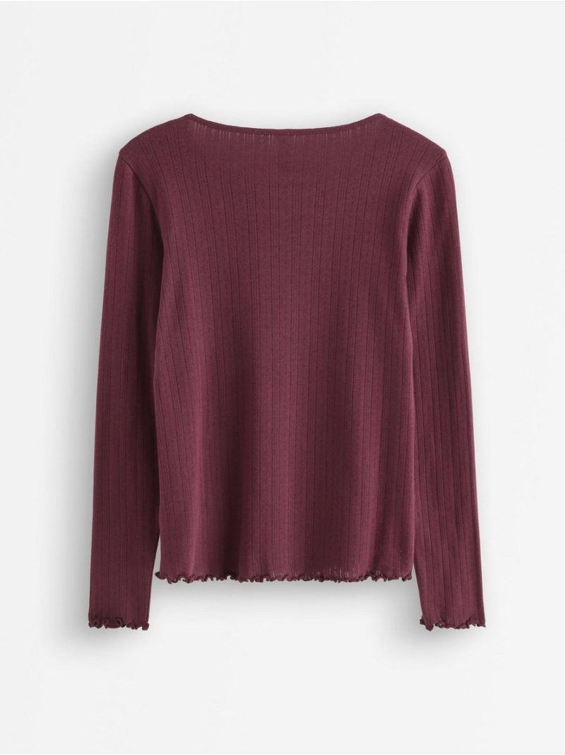 Pyjama top in pointelle - 3011472-9938