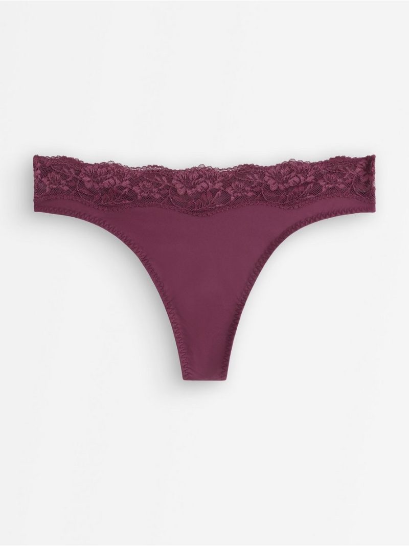 Thong with regular waist - 3011690-9938