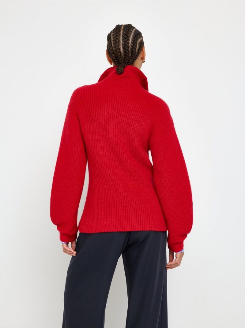 Knitted zip cardigan - 3011886-9873