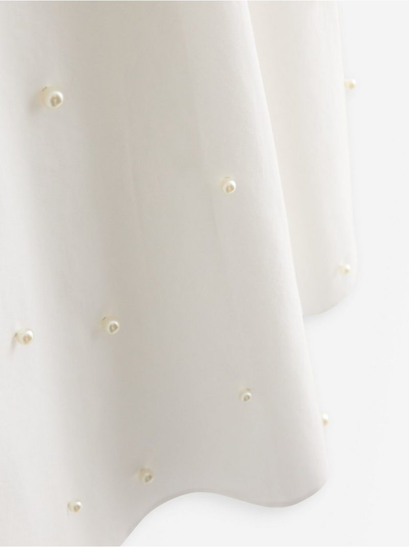 Midi skirt with pearls - 3011905-70