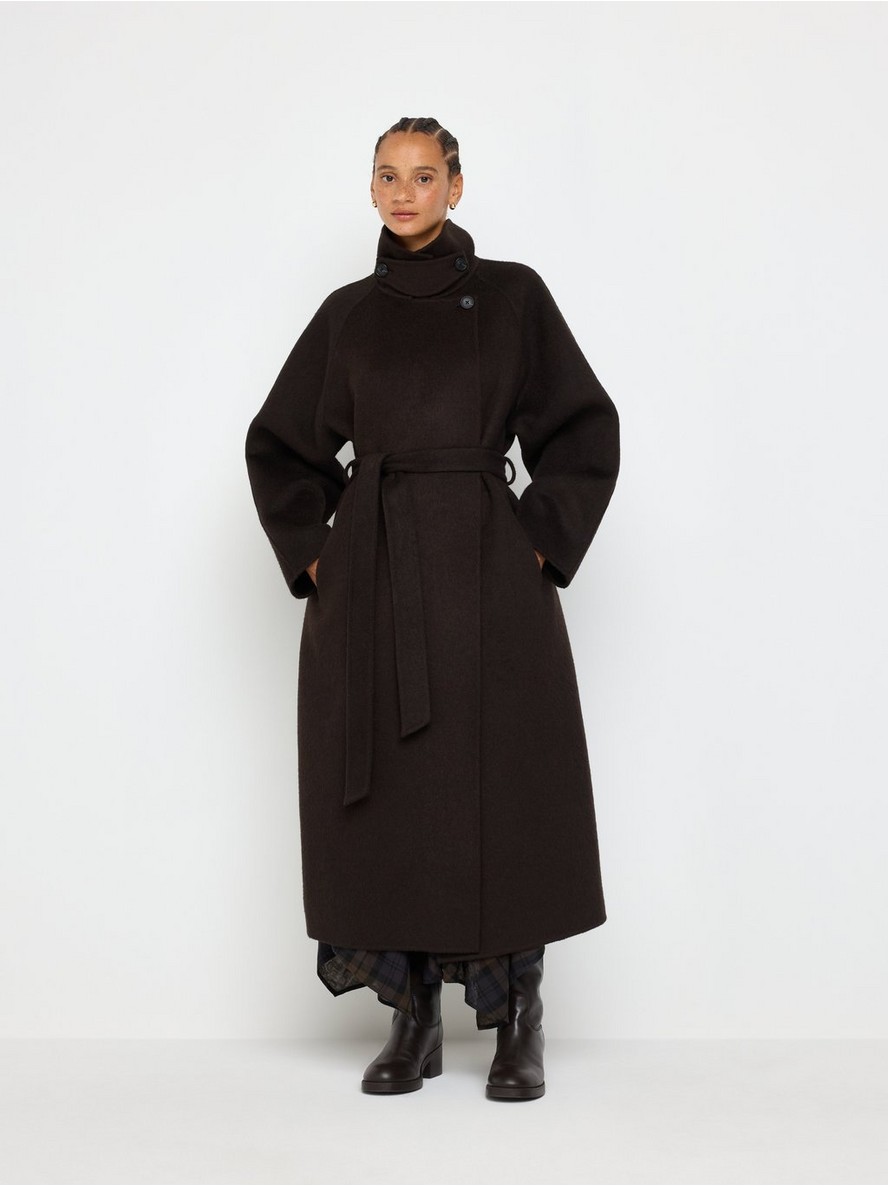 Coat in wool blend - 3011998-1304