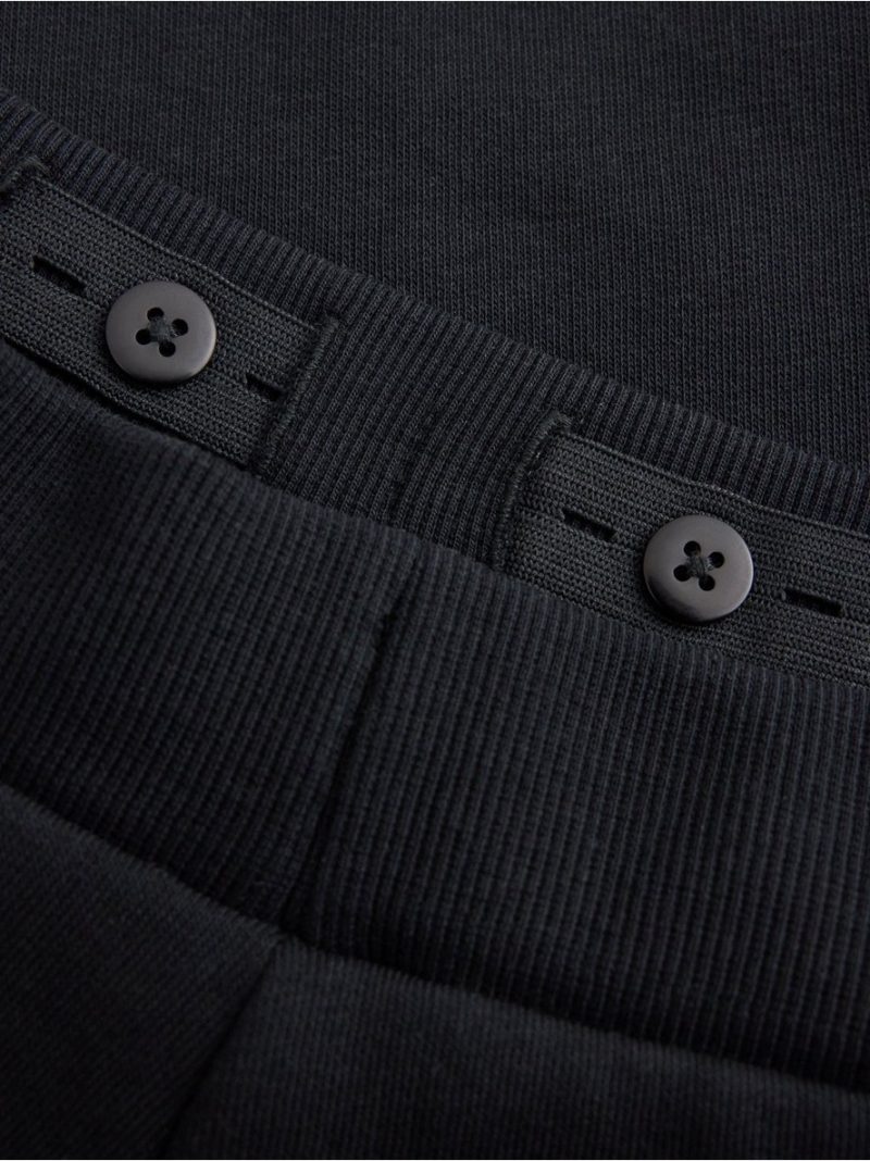 Joggers with brushed inside - 3012080-80