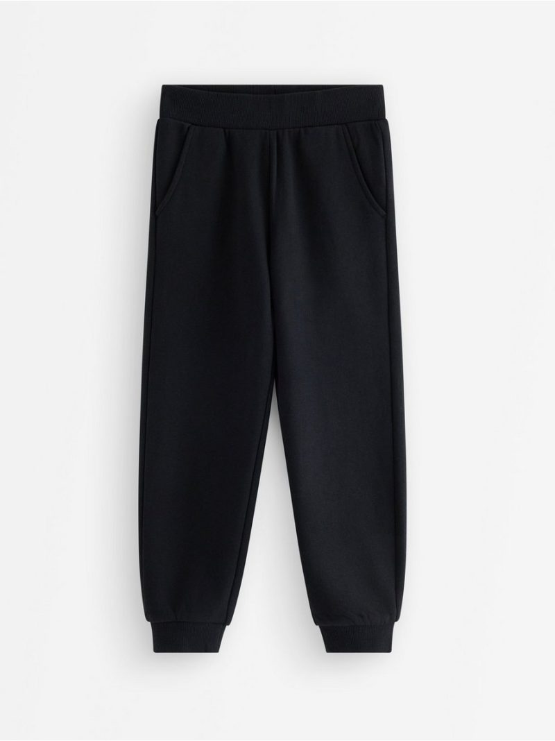 Joggers with brushed inside - 3012080-80