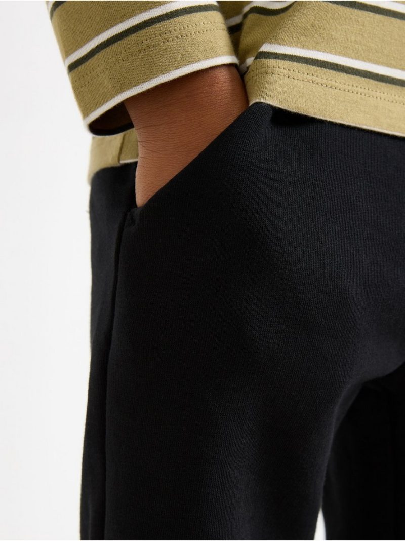 Joggers with brushed inside - 3012080-80