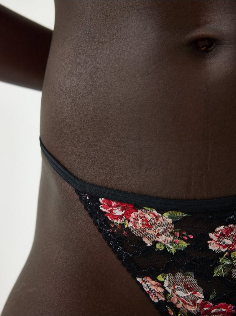 Thong with low waist - 3012221-80