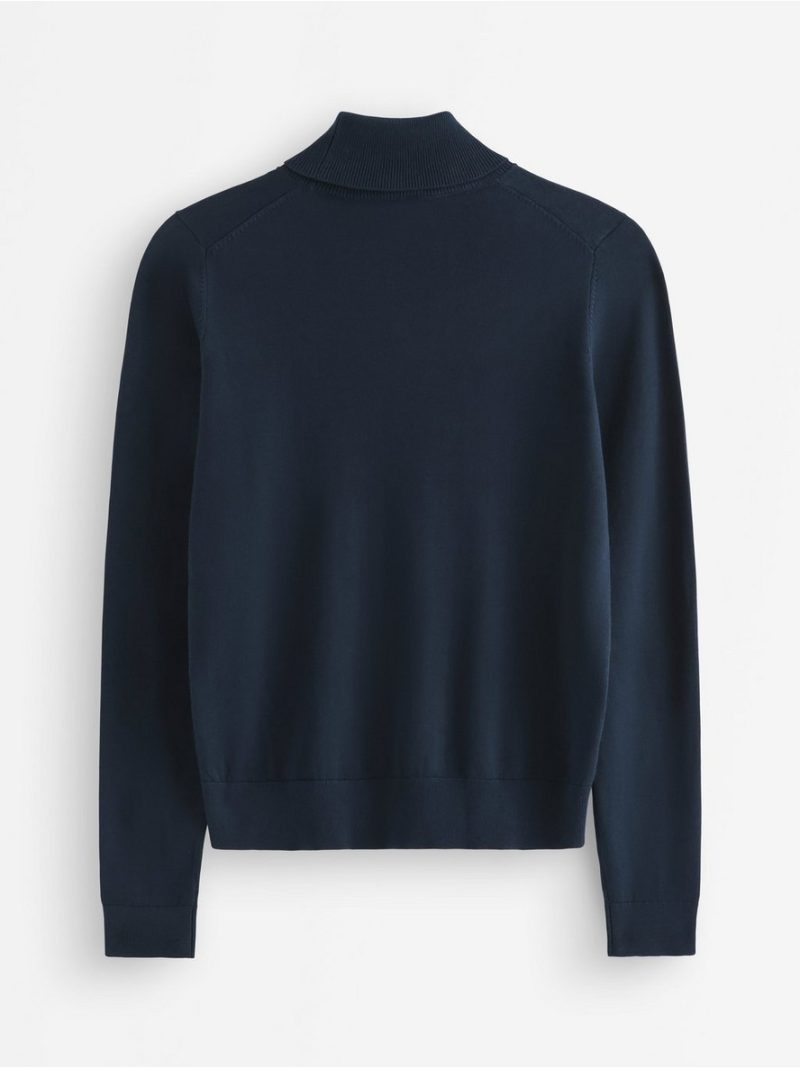 Fine-knit jumper with roll neck - 3012351-2150