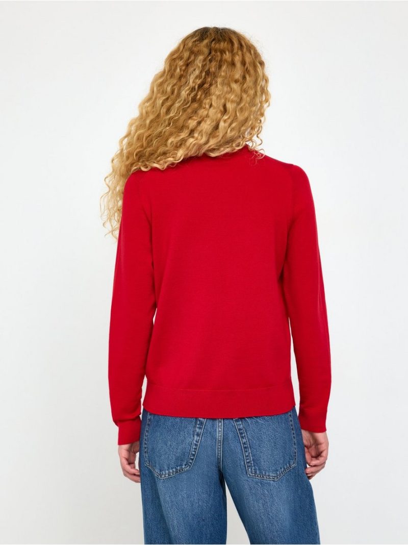 Fine-knit jumper with roll neck - 3012351-7251
