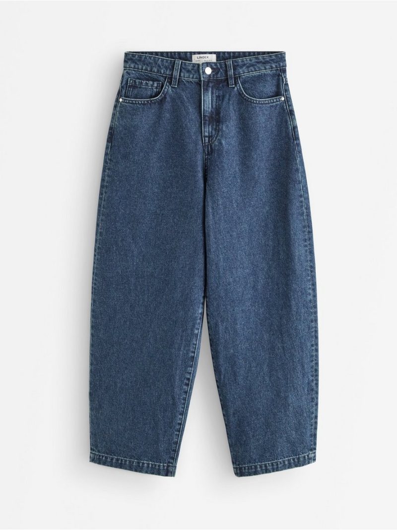 Barrel jeans with ankle length - 3012362-822