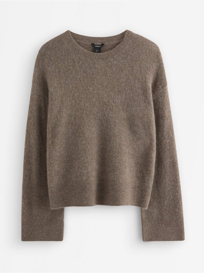 Knitted jumper in wool blend - 3012710-7292