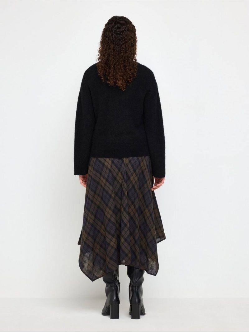 Knitted jumper in wool blend - 3012710-80