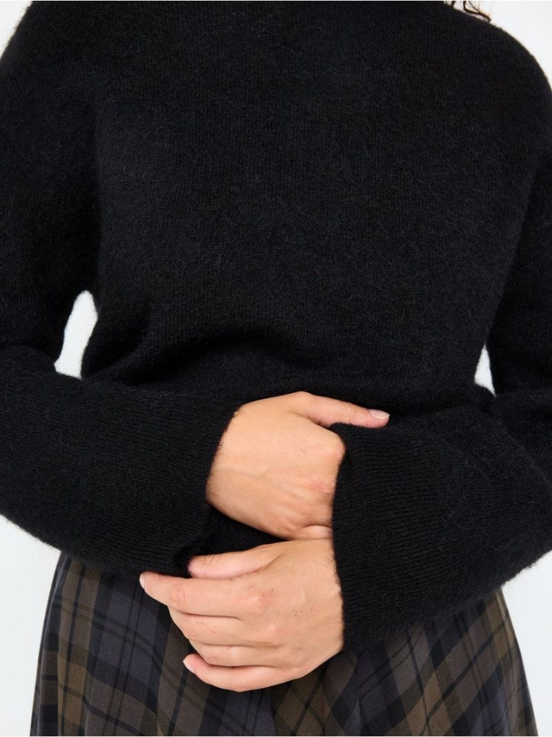 Knitted jumper in wool blend - 3012710-80