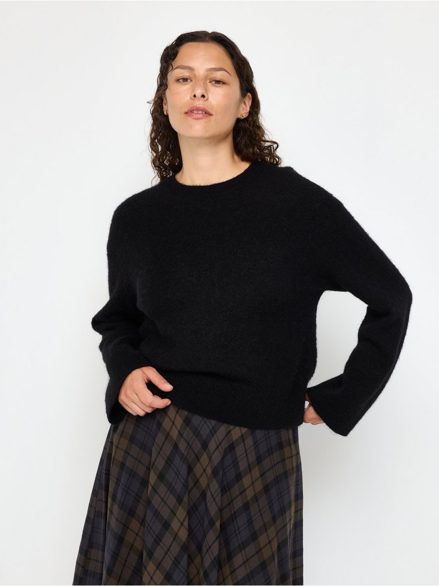 Knitted jumper in wool blend - 3012710-80