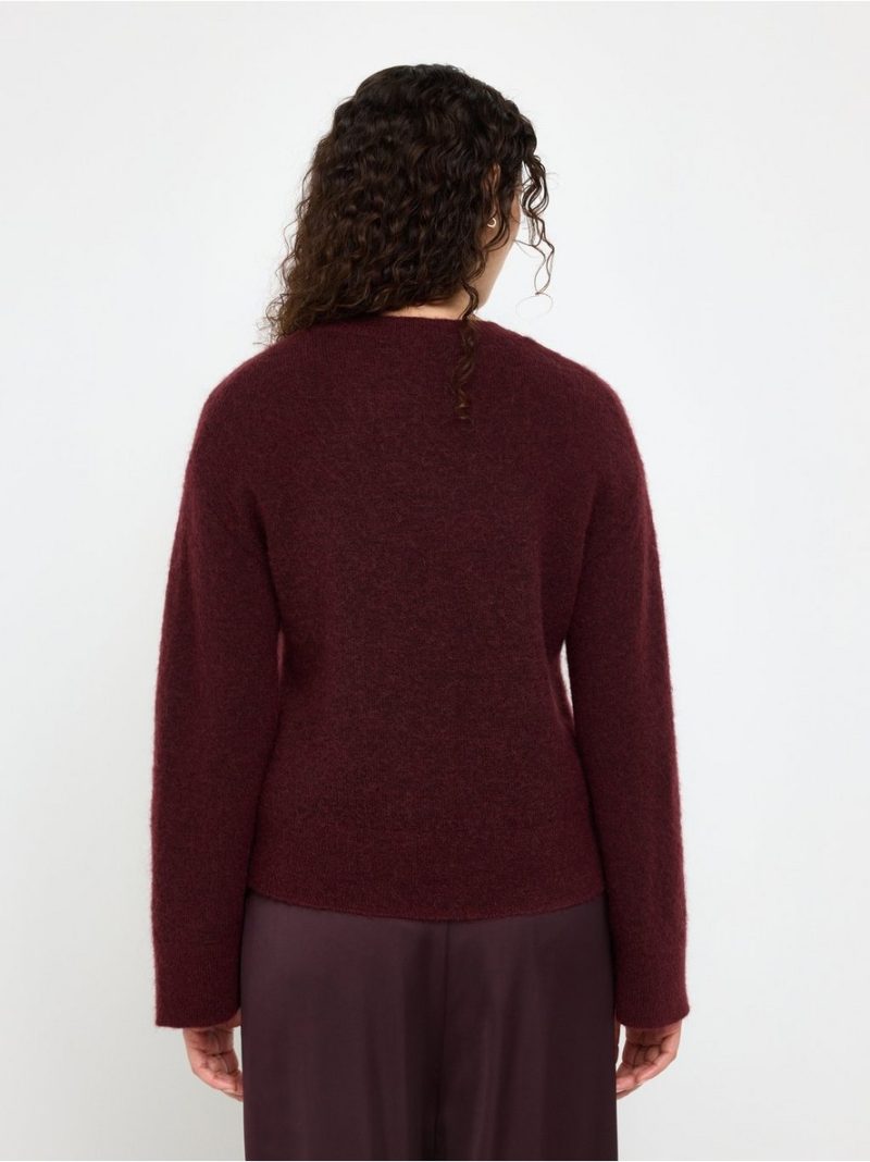 Knitted jumper in wool blend - 3012710-9072
